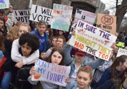 Youth Climate Strike at Boston State House