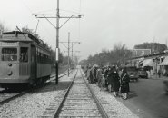 Blue Hill Avenue at Arbutus Street in 1929.