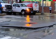 Aftermath of water-main break