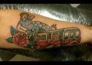 Red Line tattoo