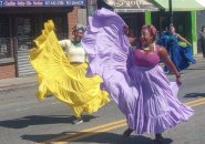 Dancers on Blue Hill Avenue