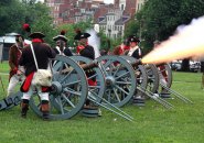 Cannon on the Common. Photo by Stevi