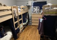 Bunkroom in garage