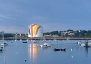 Gas tank on Dorchester Bay