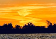 Sunrise over Peddocks Island