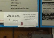 Chocolate Strong ice cream