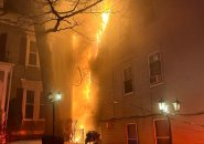 Fire on Quincy Street