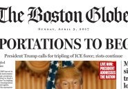 Globe front page in 2016: Deportations to begin