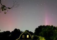 Aurora activity over North Attlleboro