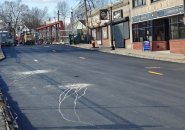 Redone River Street over the train tracks