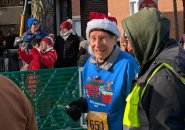 Bill Rodgers at annual Somerville Jingle Bell 5K run