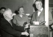 Tip O'Neill voting in 1955