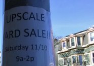 Upscale yard sale