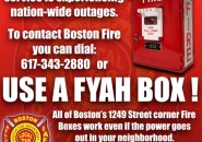 Boston fire boxes always work