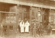 Old Boston street scene