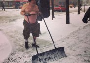 Hard-core shoveler