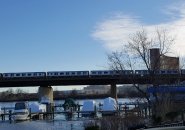 Longer Orange Line train