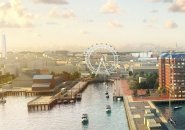 Proposed Ferris wheel at the Charlestown Navy Yard