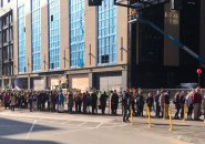 Line to get into North Station