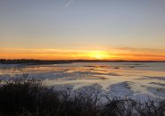 Sunset from Nut Island in Quincy