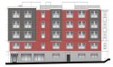 Architect's rendering of 425 Border St.