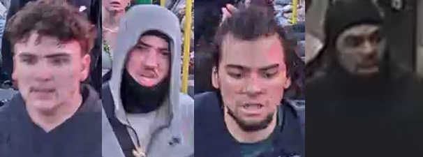 Four of the suspects