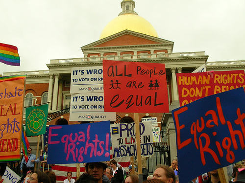 At the State House today