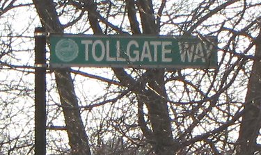 Tollgate Way sign