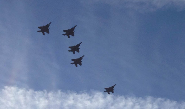 Fighter jets over Boston | Universal Hub