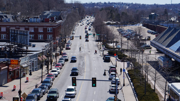 Casey Overpass: Hyde Park Avenue