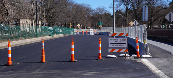 Casey Overpass: New road