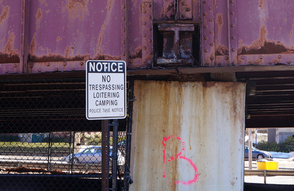 Casey Overpass: New road