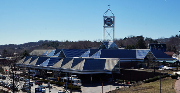 Casey Overpass: Forest Hills MBTA station