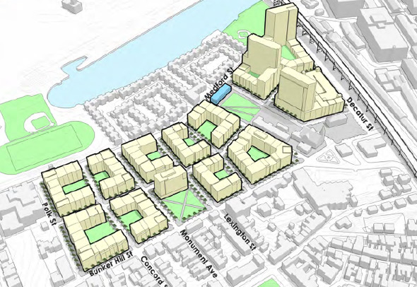 Proposed One Charlestown project