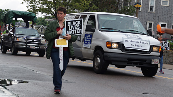 BLM in Dorchester Day parade