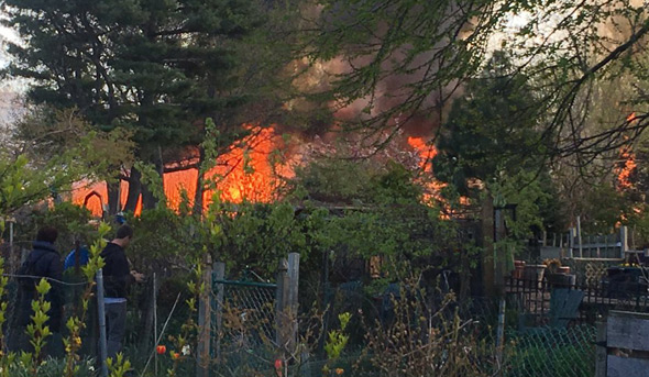 Fenway fire