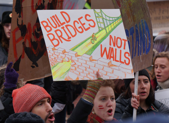 Build bridges not walls