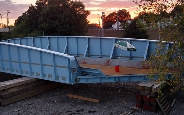 Bridge at Readville train station