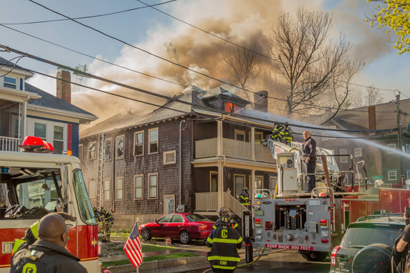 Careless smoker sparked four-alarm fire in Cambridge | Universal Hub