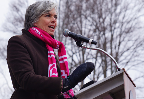 Planned Parenthood supporter Katherine Clark