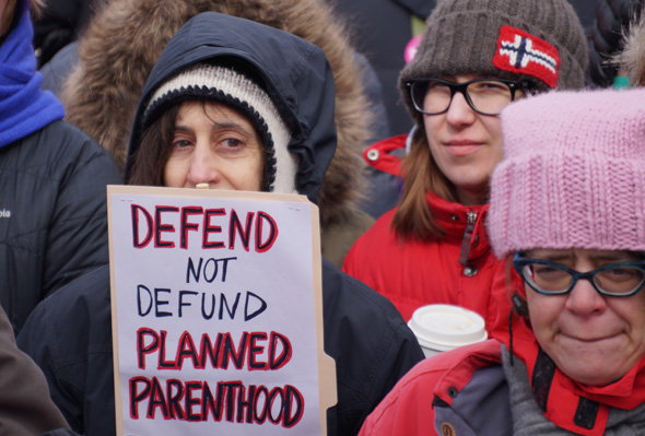 Planned Parenthood supporter