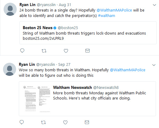 Comments on Waltham