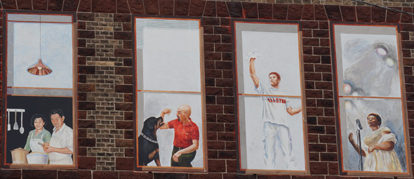 Allston Hall mural