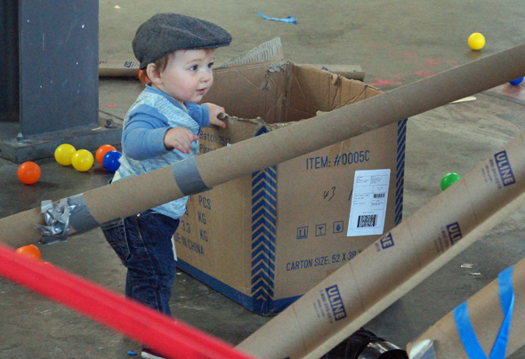 Roslindale Build Zone: Kid in scally cap