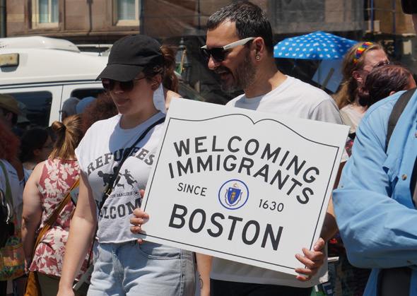 Boston welcoming immigrants since 1630