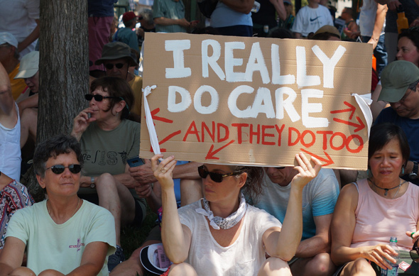 Boston immigration rally: Really does care