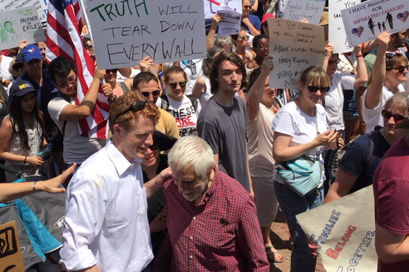 Boston immigration rally: Joe Kennedy