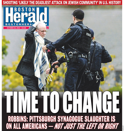 Boston Herald cover