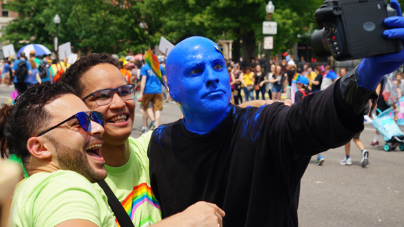 Pride: Blue Man