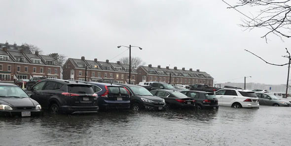 Sargents Wharf flooding